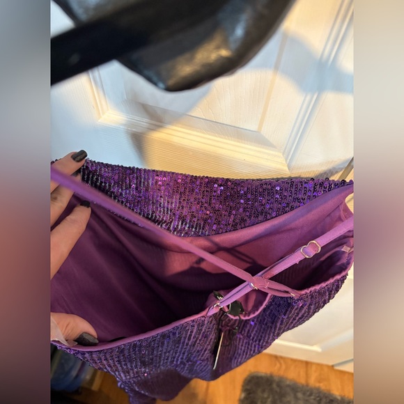 Fashion Nova  Purple Mini Dress - Picture 6 of 6